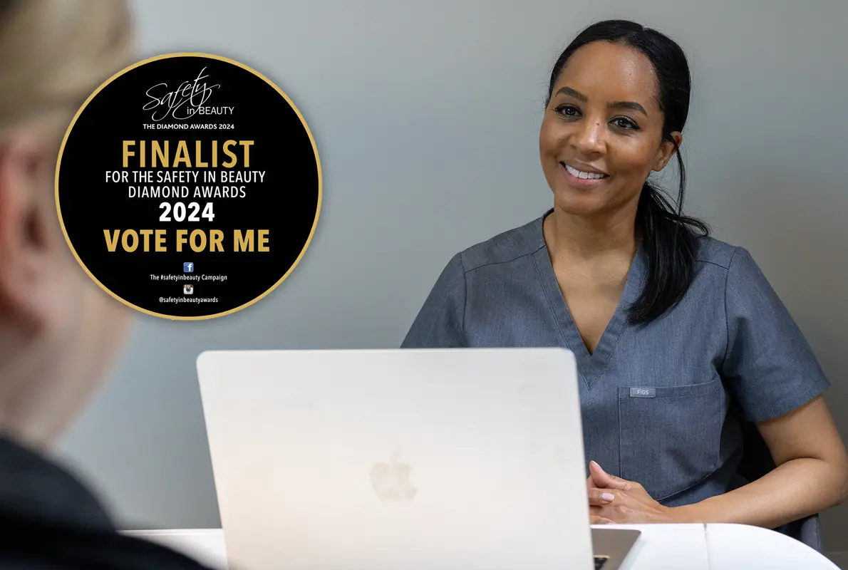 Dr Natasha Berridge has been shortlisted as a finalist for Best Surgical Transformation award for Safety in Beauty Awards 2024