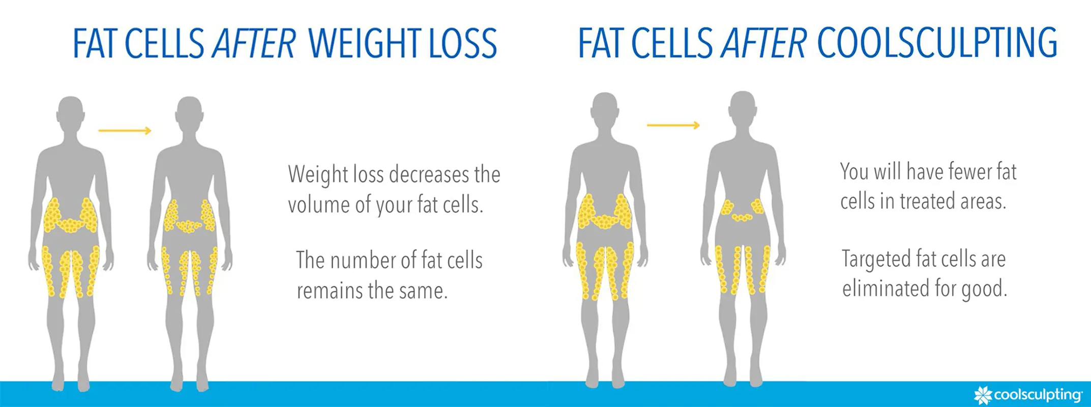 Coolsculpting Fat reduction vs Weight Loss at The Door W4